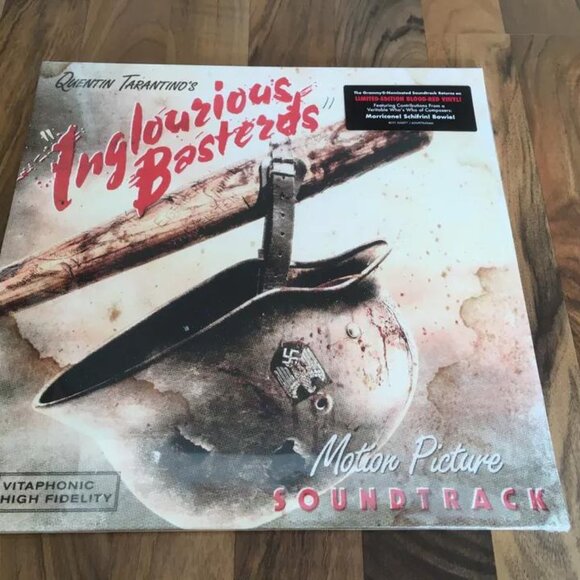Inglourious Basterds Soundtrack LP ~ Ltd Ed Colored Vinyl ~ New/Sealed! - Picture 3 of 4